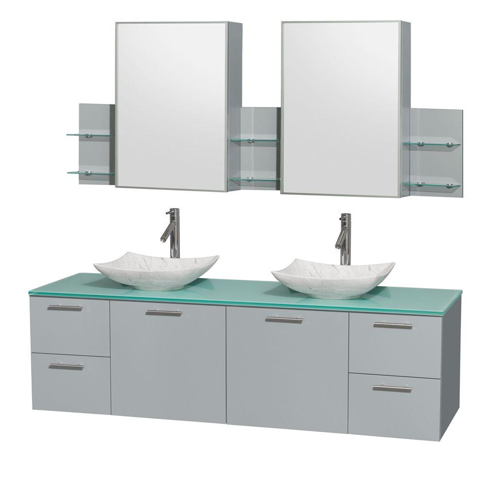 Wyndham Collection Amare 72 In W X 22 25 D Vanity Wyndham Collection Amare 72 In W X 22 25 D Vanity Dove Gray