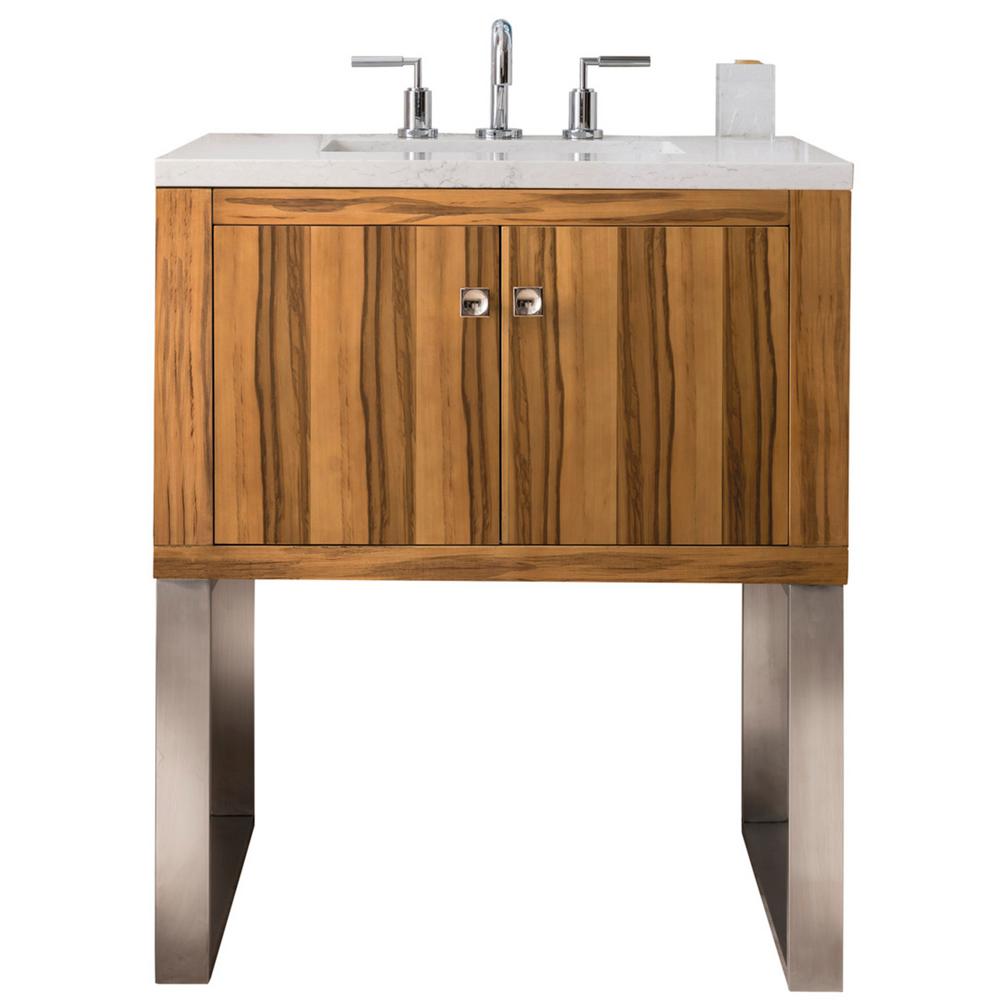 James Martin Vanities Westlake 30 in. Single Bath Vanity in Natural