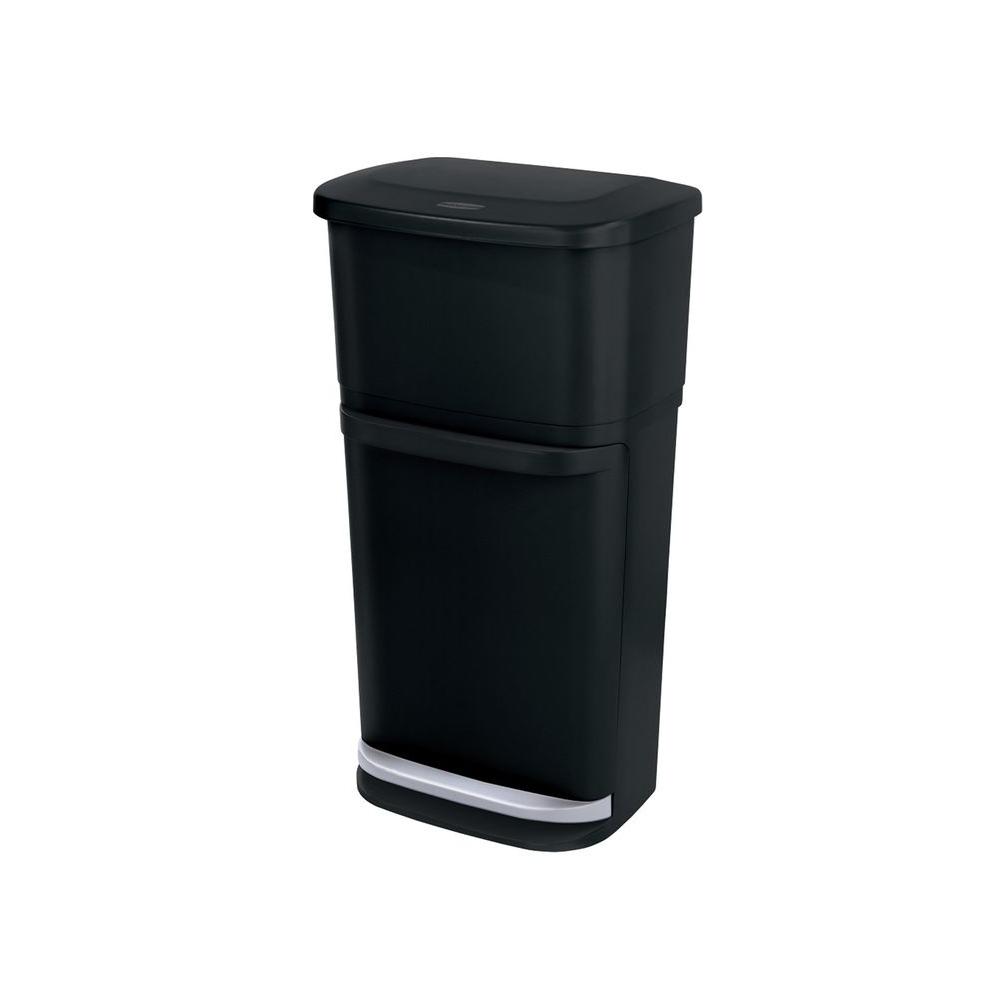 Rubbermaid 13.2 Gal. 2in1 Indoor Recycling Bin1819956 The Home Depot