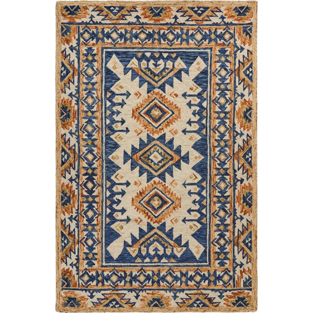 Lr Resources Divergence Beige Blue 7 Ft 6 In X 9 Southwest Bohemian Indoor Area Rug