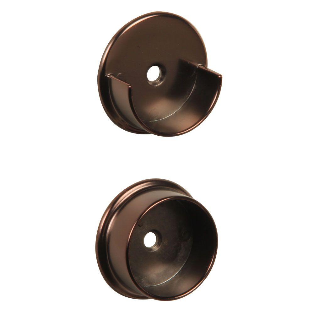 Knape Vogt Closet Pole Flange Set P35bn The Home Depot