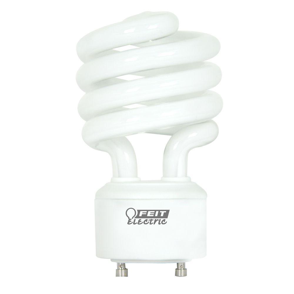 Feit Electric 100Watt Equivalent Soft White (2700K) Spiral GU24 CFL
