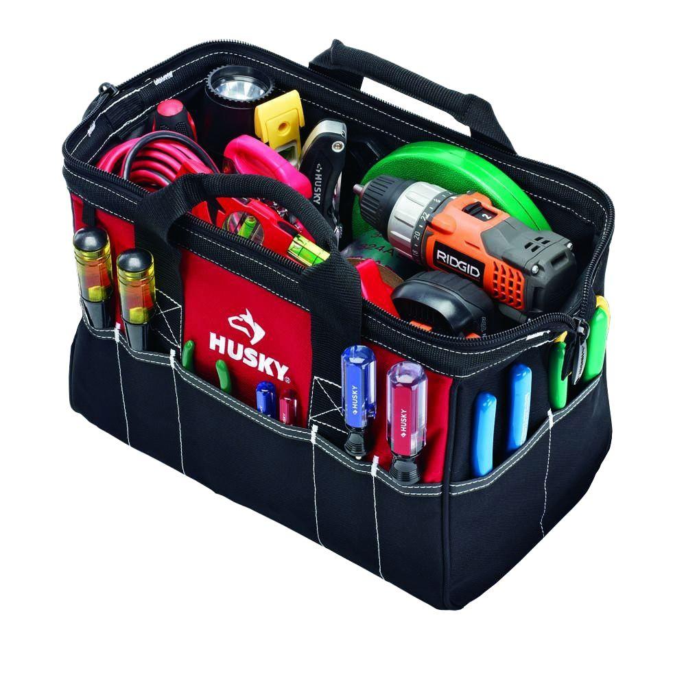 Husky 15 In Tool Bag 82035n12 The Home Depot Tool Bag