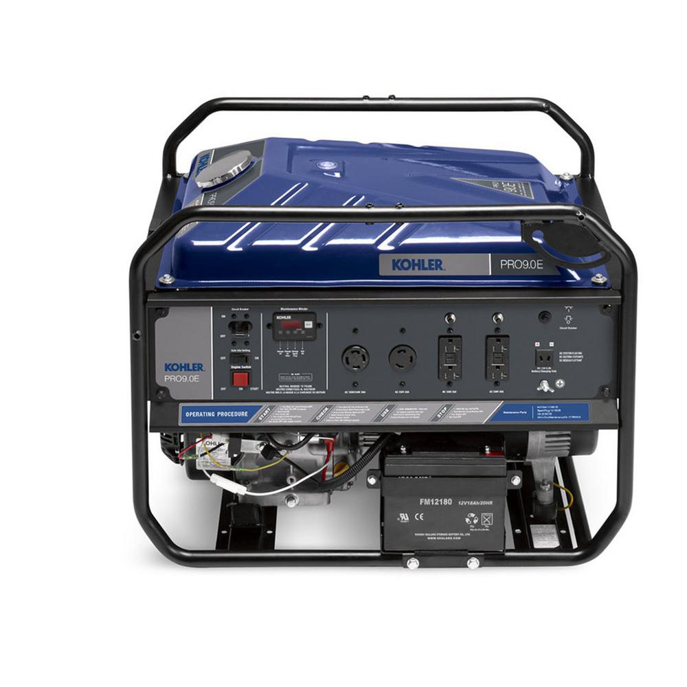 Kohler 9,000-Watt Gasoline Powered Electric Start Portable Generator with... by KOHLER