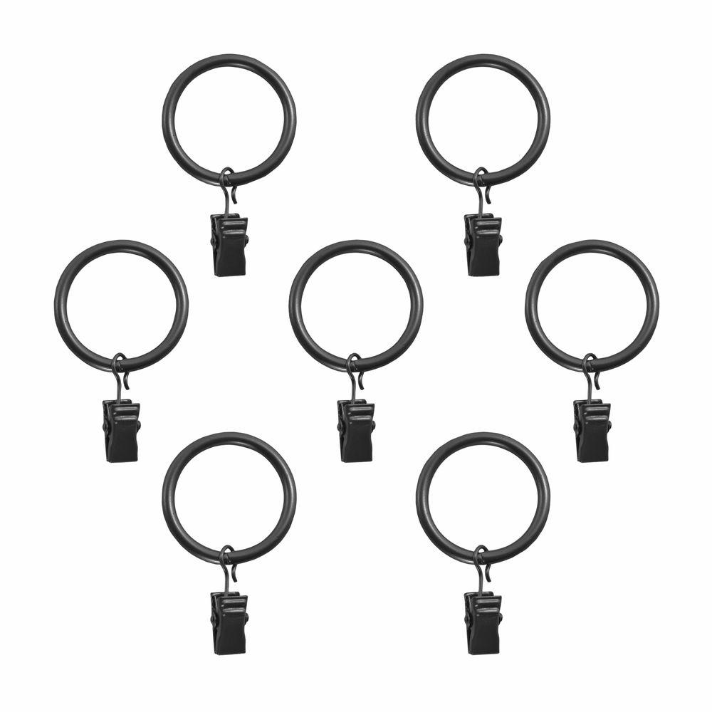 Curtain Rings & Clips Curtain Rods & Hardware The Home Depot