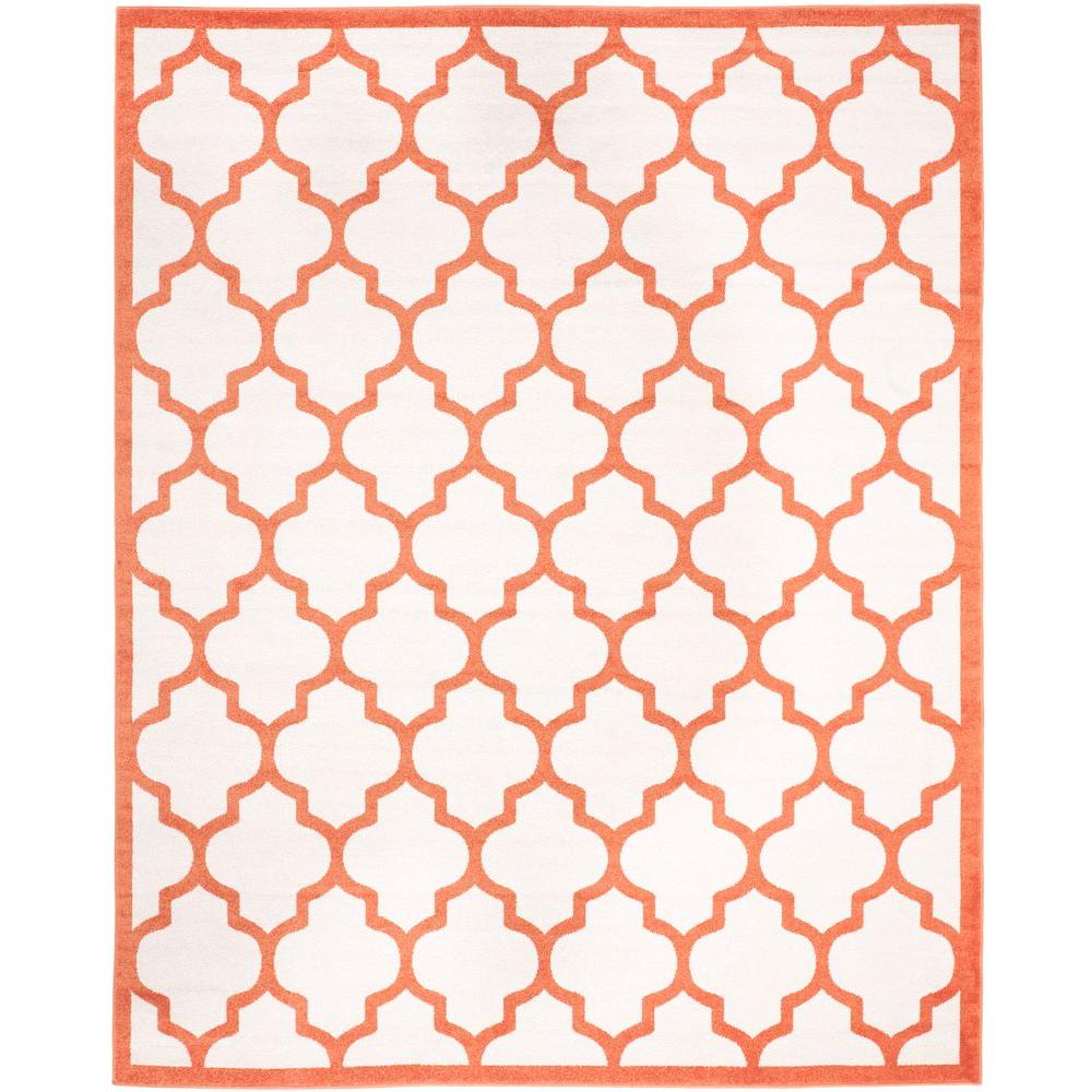 Safavieh Amherst Beige Orange 6 Ft X 9 Indoor Outdoor Area Rug Safavieh Amherst Beige Orange 6 Ft X 9 Indoor Outdoor Area