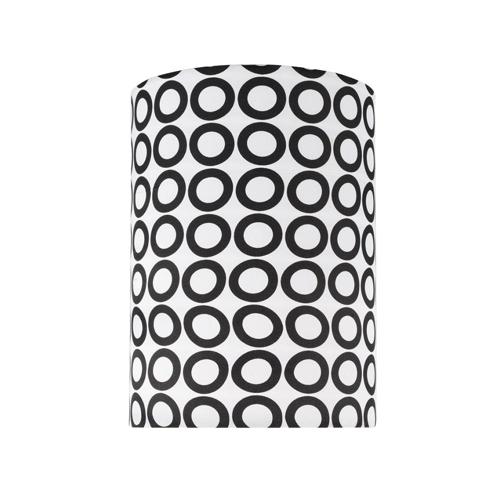 black & white lamp shades