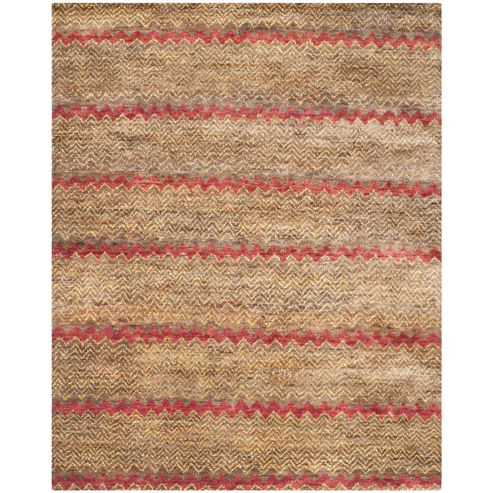 Safavieh Bohemian Brown Gold 8 Ft X 10 Area Rug Boh616a The Safavieh Bohemian Brown Gold 8 Ft X 10 Area Rug