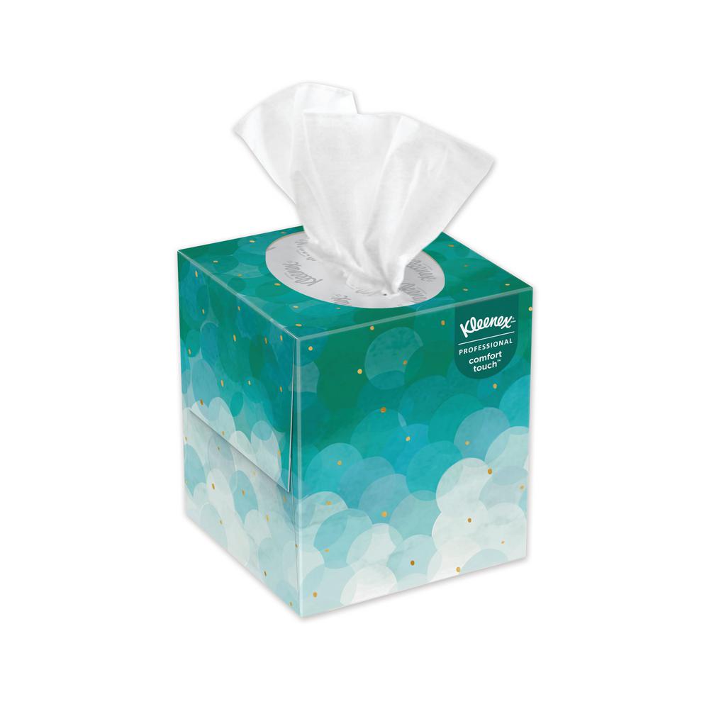 Pop-Up Box Boutique 2-Ply Facial Tissue - White (6 Boxes/Pack  95 Sheets/Box)