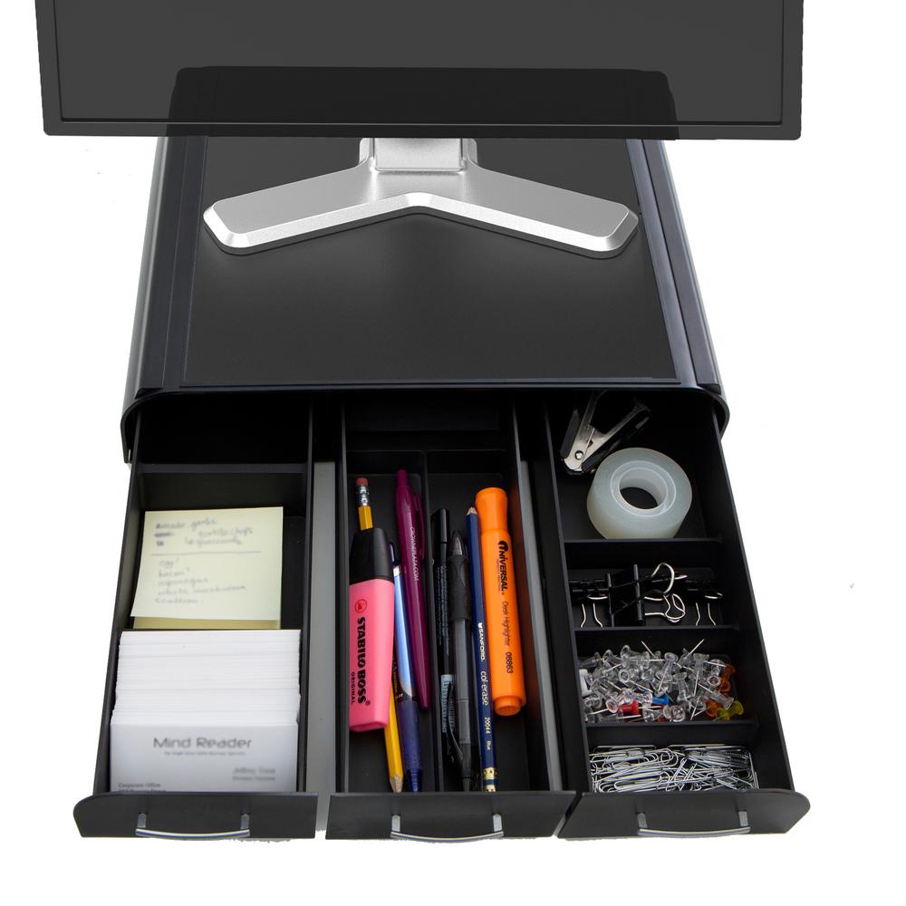 Mind Reader Perch Pc Laptop Imac Monitor Stand And Desk