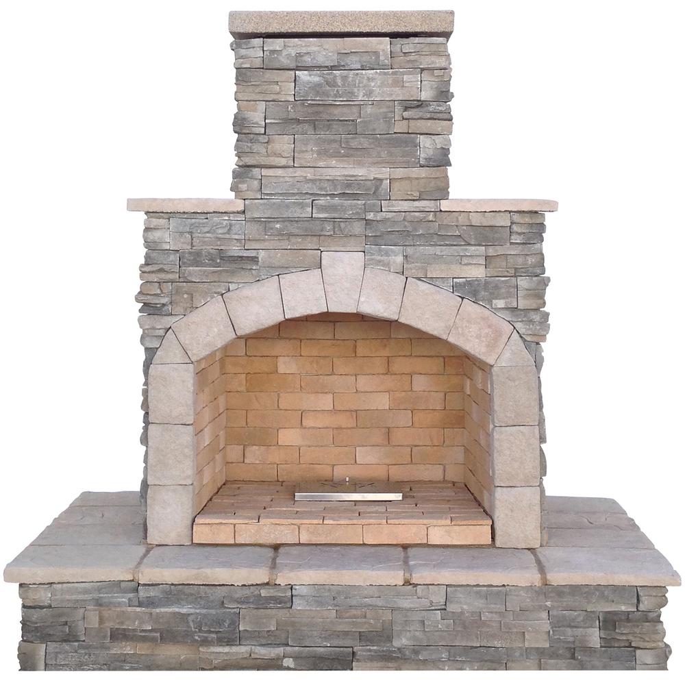 Cal Flame 78 In Stone Veneer Propane Gas Outdoor Fireplace Frp908 3 Na The Home Depot - Stone Veneer Fireplace Outdoor Cal Flame 78 In Stone Veneer Propane Gas Outdoor Fireplace Frp908 3 Na The Home Depot - Stone Veneer Fireplace Outdoor