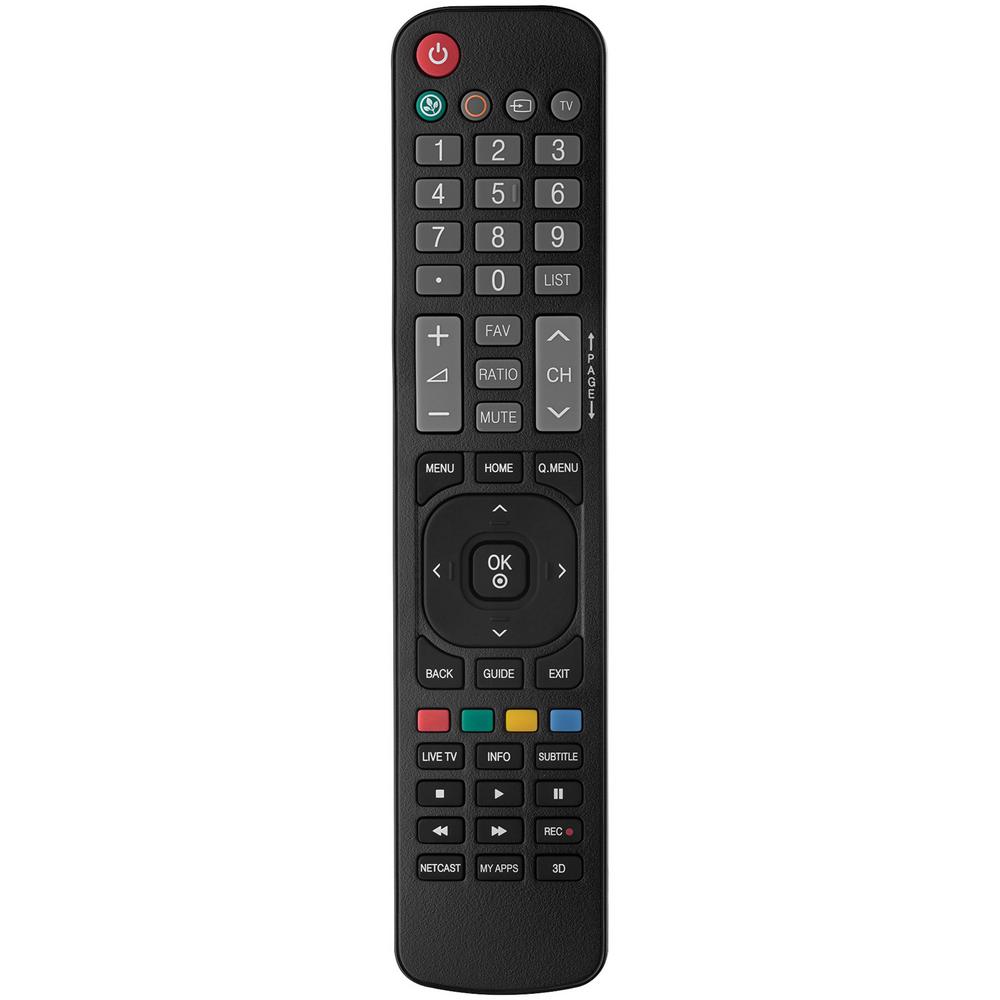 One For All Replacement Remote For LG TVs URC1811 The Home Depot   One For All Universal Remote Controls Urc1811 64 1000 