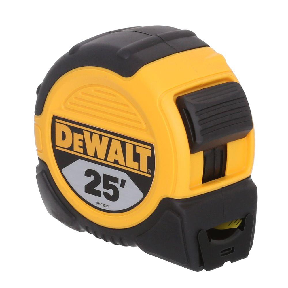 DEWALT 25 ft. 11/8 in. Tape MeasureDWHT33373L The Home Depot