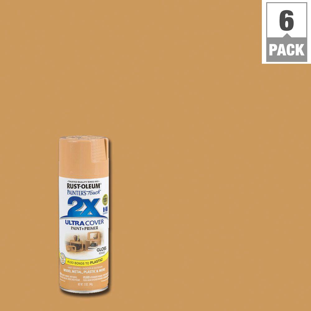 RustOleum Painter's Touch 2X 12 oz. Gloss Khaki General Purpose Spray