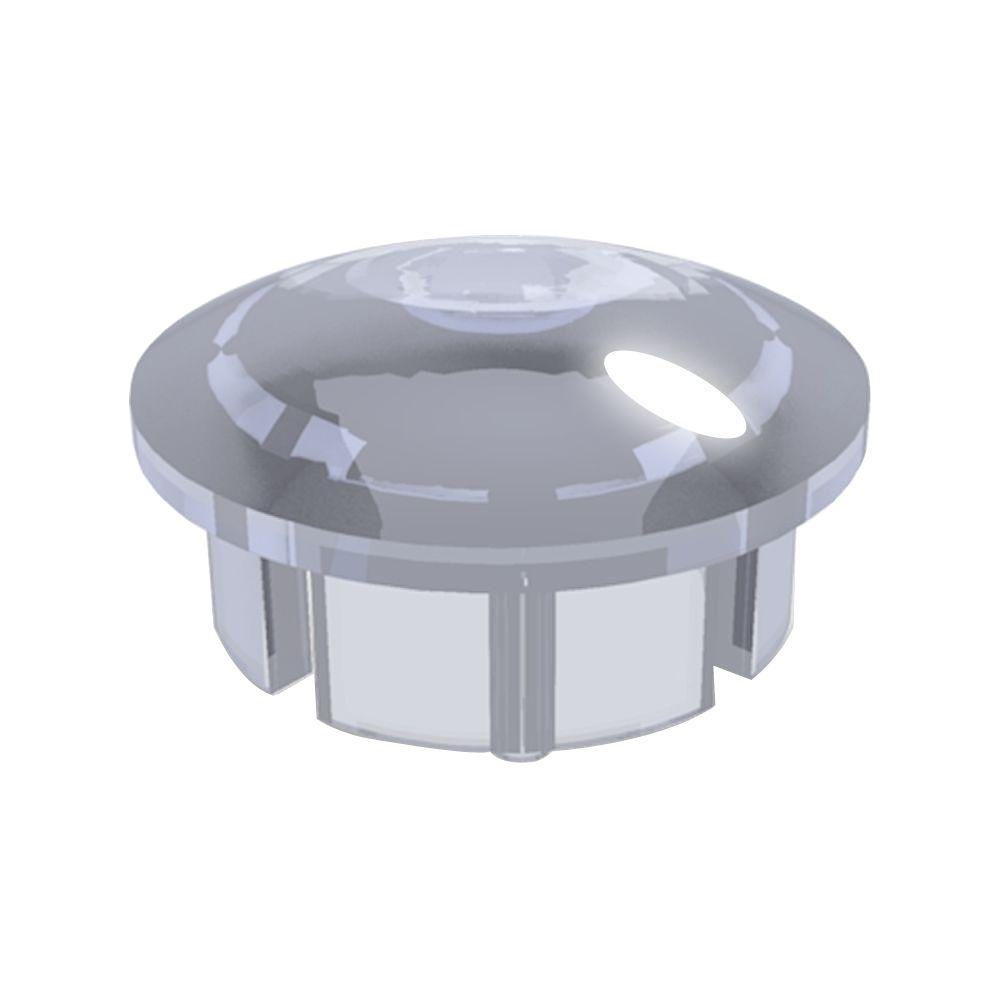 Formufit 11/4 in. Furniture Grade PVC Internal Dome Cap in Clear