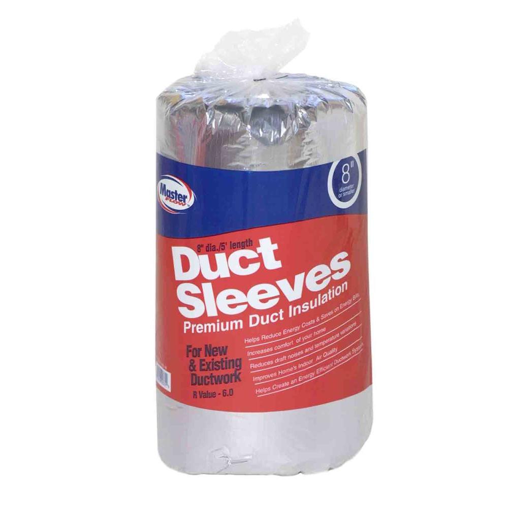 6 In Dia R Ductwork Insulation Sleeve Inslv6 The Home Depot Dia R 6 Ductwork Insulation Sleeve