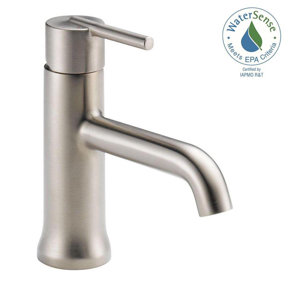 Bathroom Faucets Home Depot Delta delta trinsic single hole single-handle bathroom faucet with metal Bathroom Faucets Home Depot Delta delta trinsic single hole single-handle bathroom faucet with metal