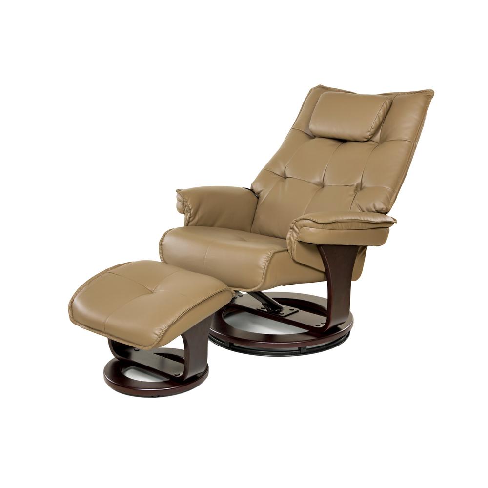 Relaxzen Mocha 8 Motor Massage Recliner With Lumbar Heat And Ottoman Relaxzen Mocha 8 Motor Massage Recliner With Lumbar Heat And Ottoman
