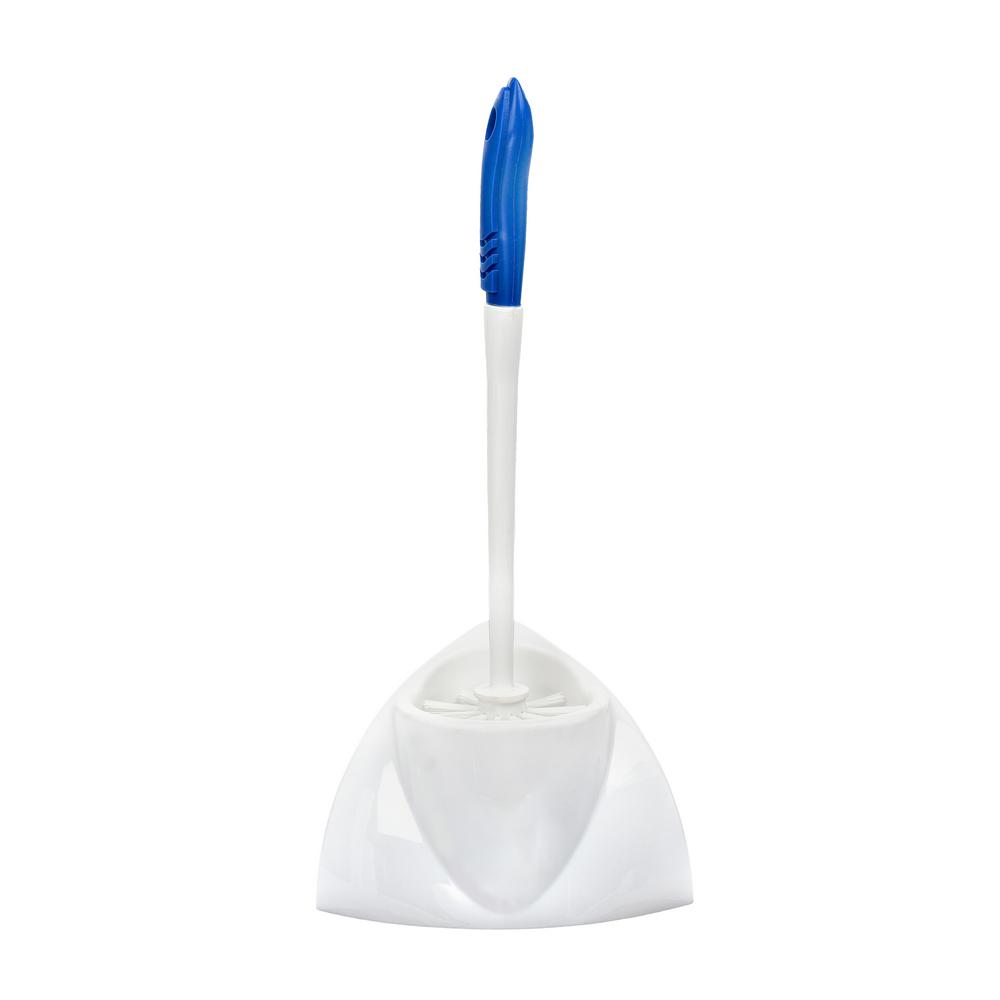 Alpine Industries 16 In Plastic Toilet Bowl Brush And Corner Plastic Toilet Bowl Brush And Corner