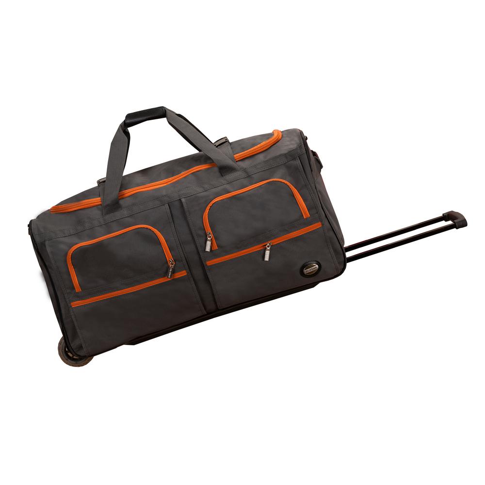 Rockland Voyage 30 in. Rolling Duffle Bag, Charcoal, Grey was $89.99 now $33.29 (63.0% off)