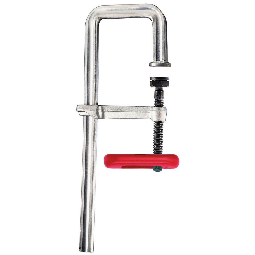 BESSEY J Series StepOver Clamp Heavy Duty 20 in. Capacity 7 in. Throat Depth StepOver Up To 6