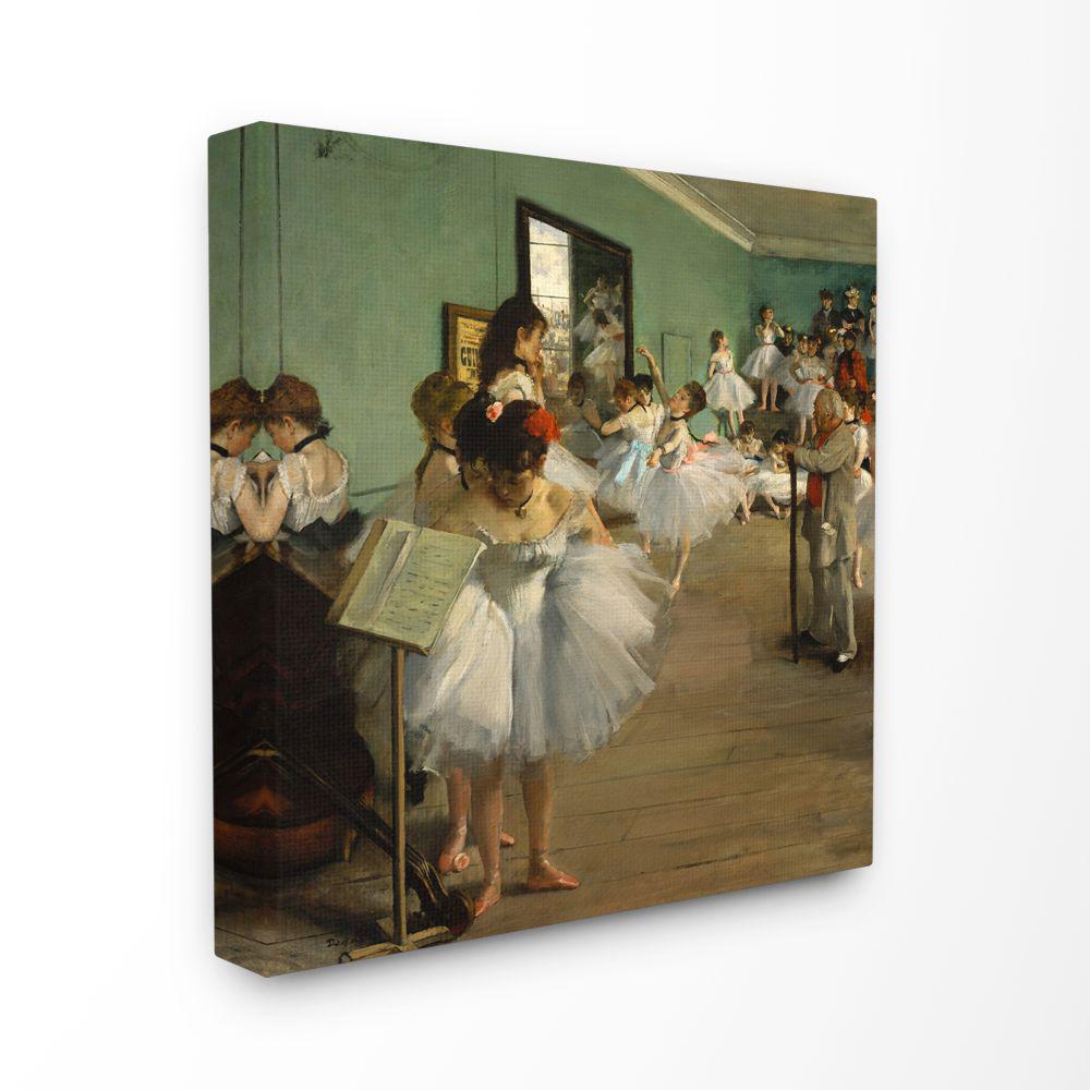 The Stupell Home Decor Collection 30 In X 30 In Degas The Dance