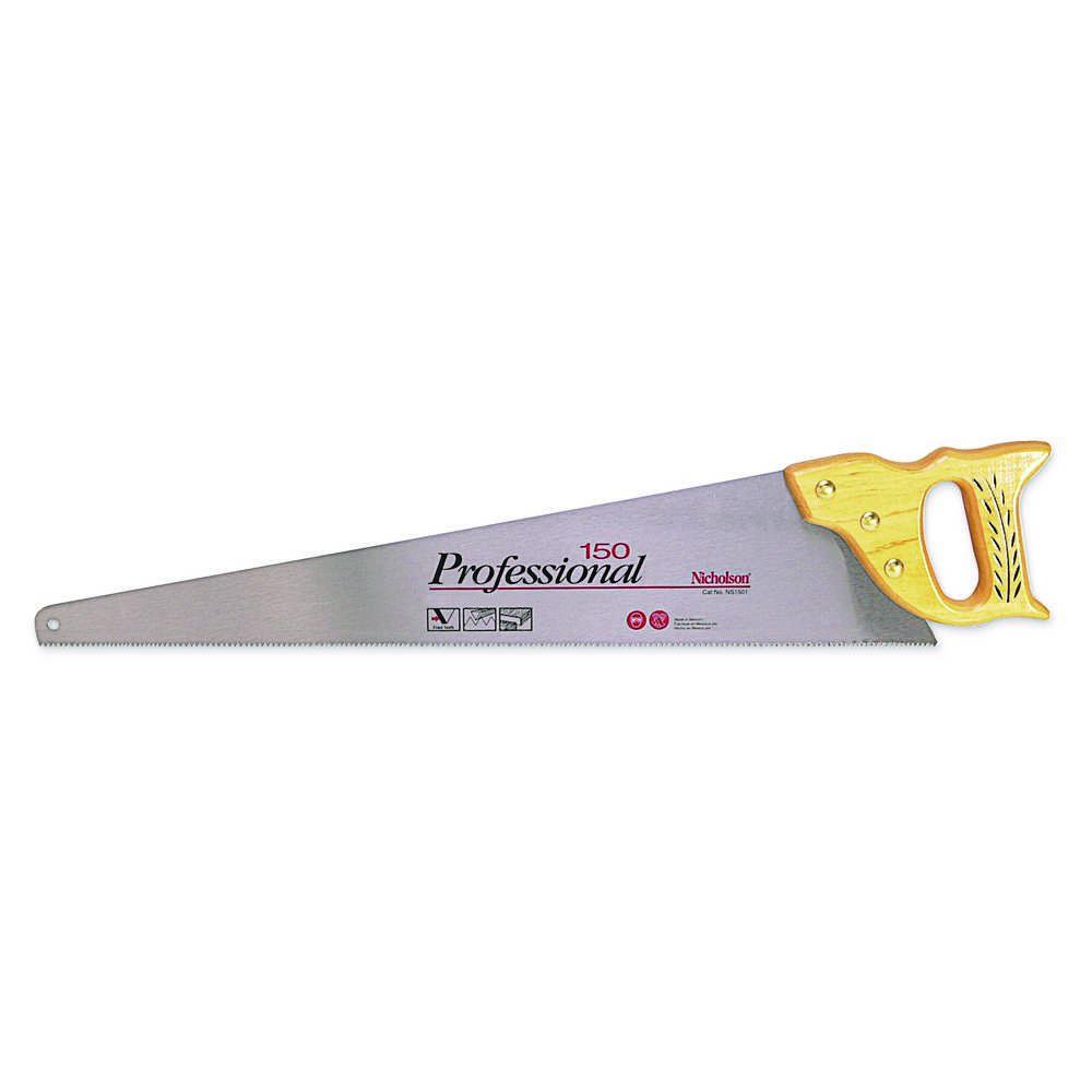 Nicholson 20 in. x 8 Point Professional Standard Tooth HandsawNS1503