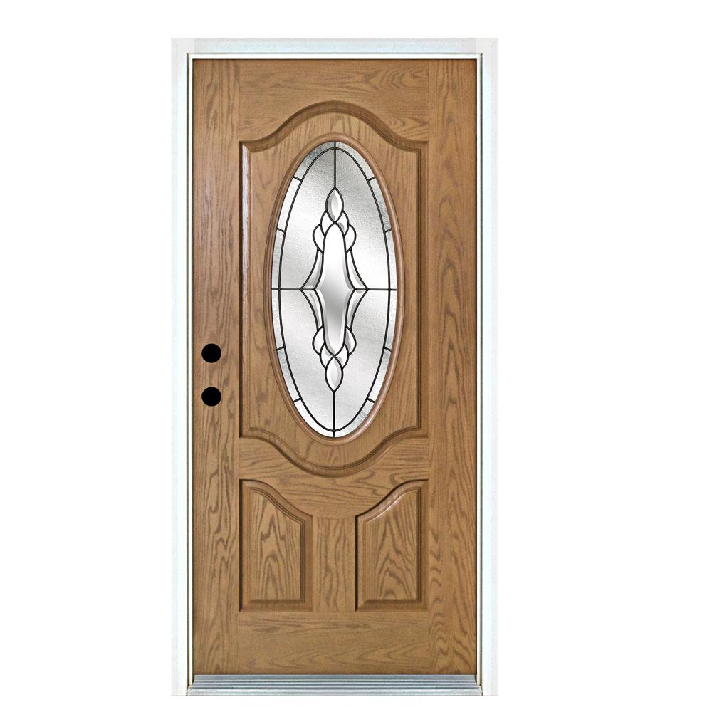 Oak - Composite - Front Doors - Exterior Doors - The Home Depot Oak - Composite - Front Doors - Exterior Doors - The Home Depot