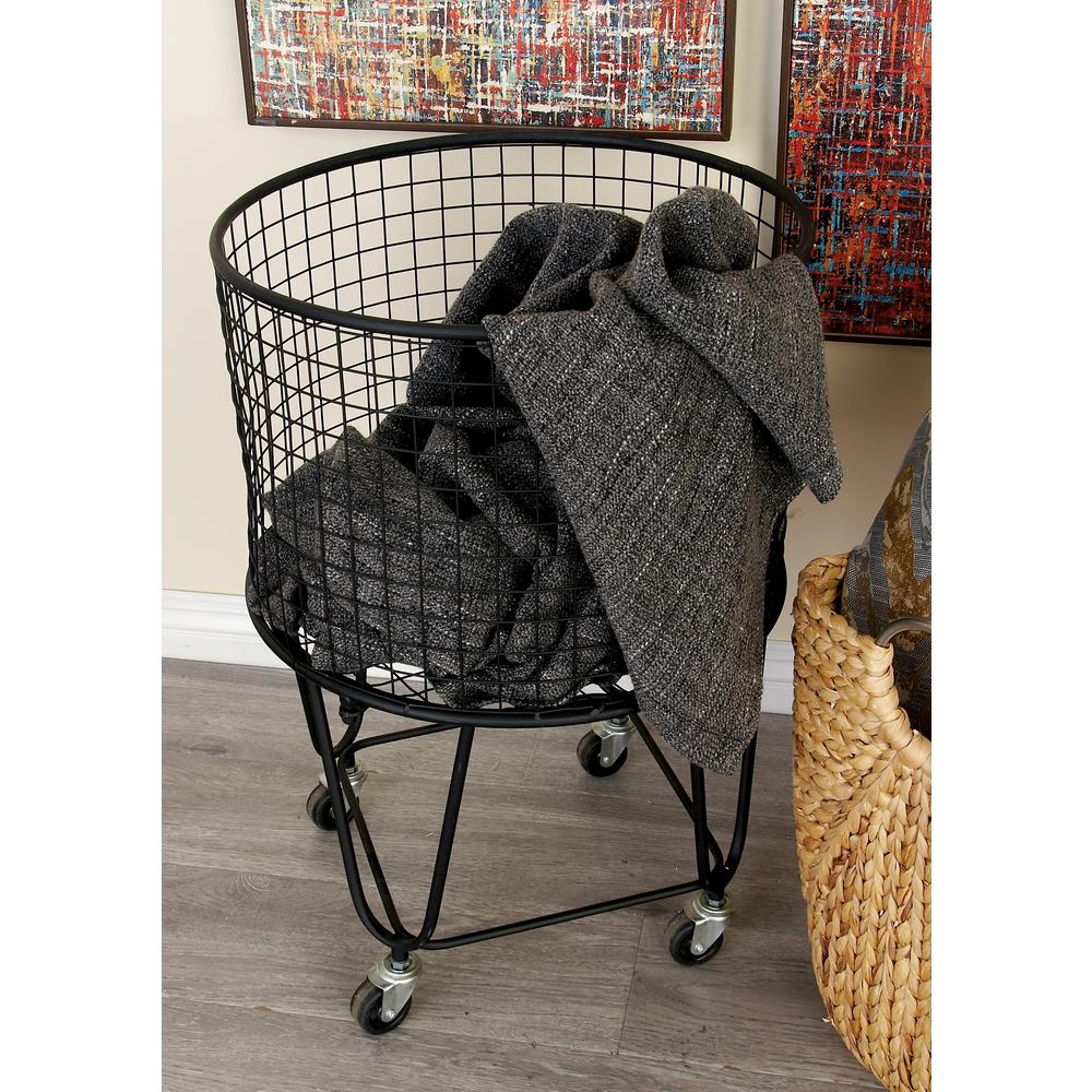 Sterilite 2.1Bushel Black Laundry Hamper12019006 The