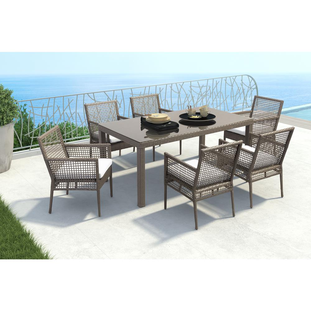 Zuo Outdoor Dining Chairs Patio The Home Depot - Havana Bronze 6 Seat 1 6m Rectangular Patio Dining Set Zuo Outdoor Dining Chairs Patio The Home Depot - Havana Bronze 6 Seat 1 6m Rectangular Patio Dining Set