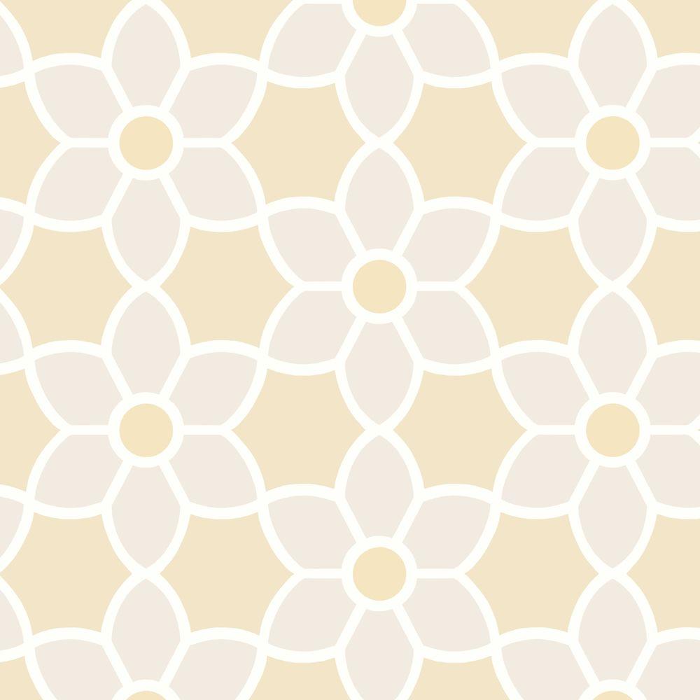 Beacon House Metropolitan Beige Geometric Diamond Wallpaper253520660 The Home Depot