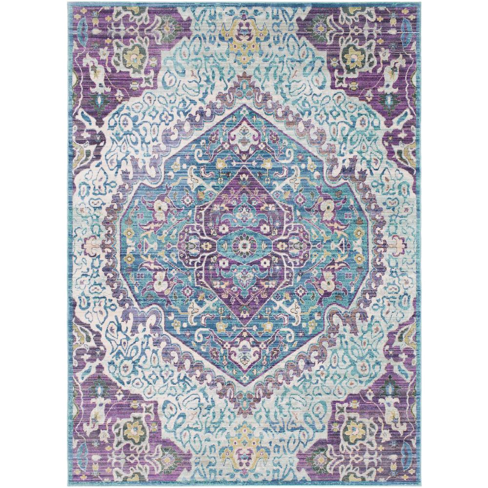Surya Purple Area Rugs The Home Depot Germili Bright Purple