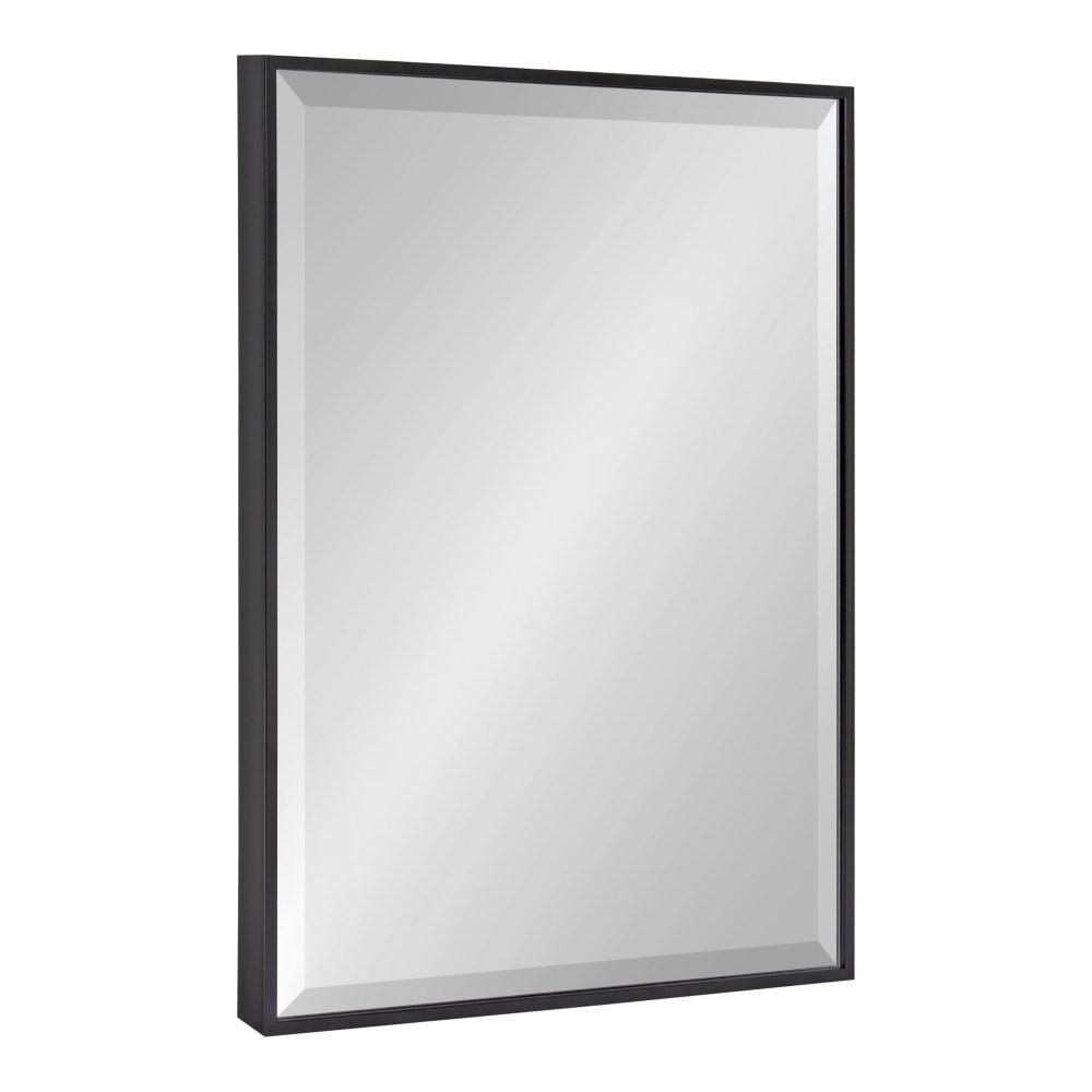 Kate And Laurel Rhodes 25 In X 19 Modern Rectangle Black Wall Mirror 216978 The Home Depot - Images Of Modern Wall Mirrors Kate And Laurel Rhodes 25 In X 19 Modern Rectangle Black Wall Mirror 216978 The Home Depot - Images Of Modern Wall Mirrors
