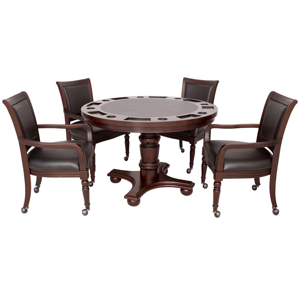 game table chairs with castors
