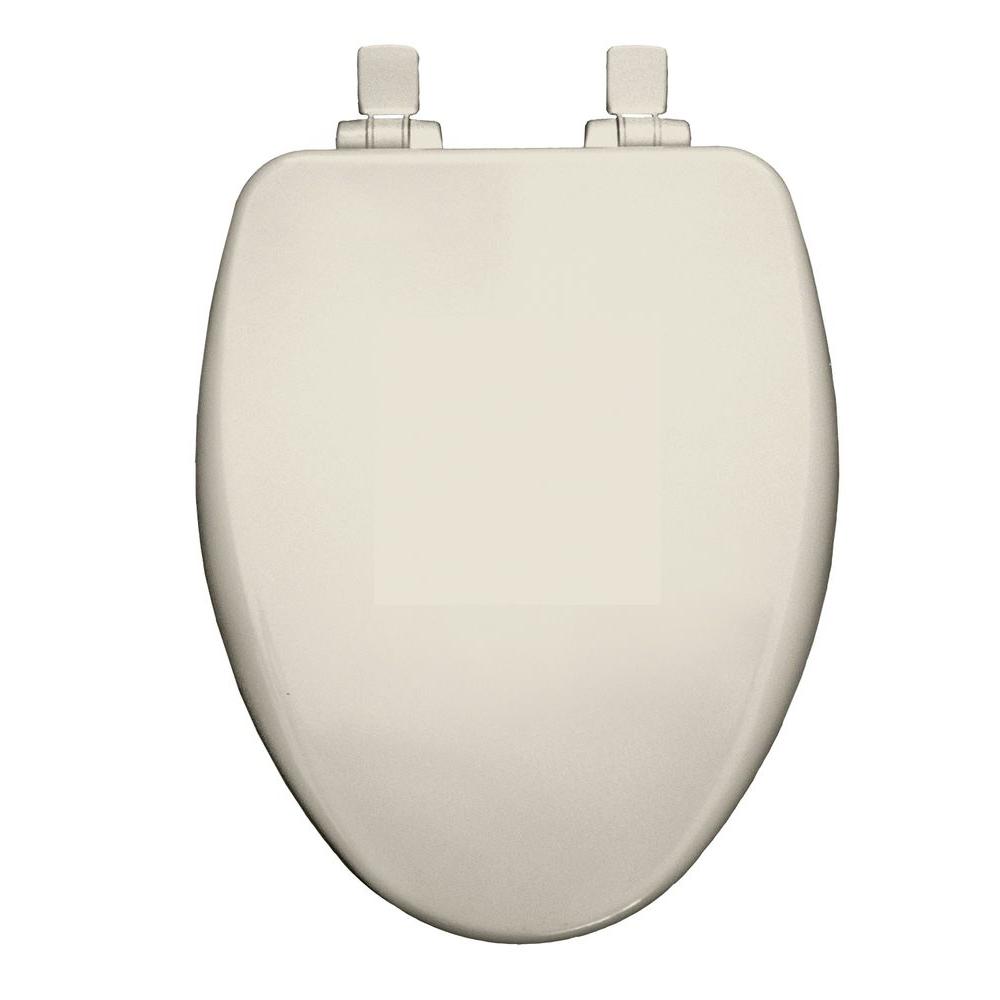 Church Elongated Closed Front Toilet Seat in Biscuit18170PLSL 346
