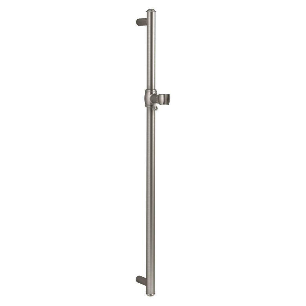 KOHLER Artifacts 30 in. Shower Slide Bar in Vibrant Brushed NickelK