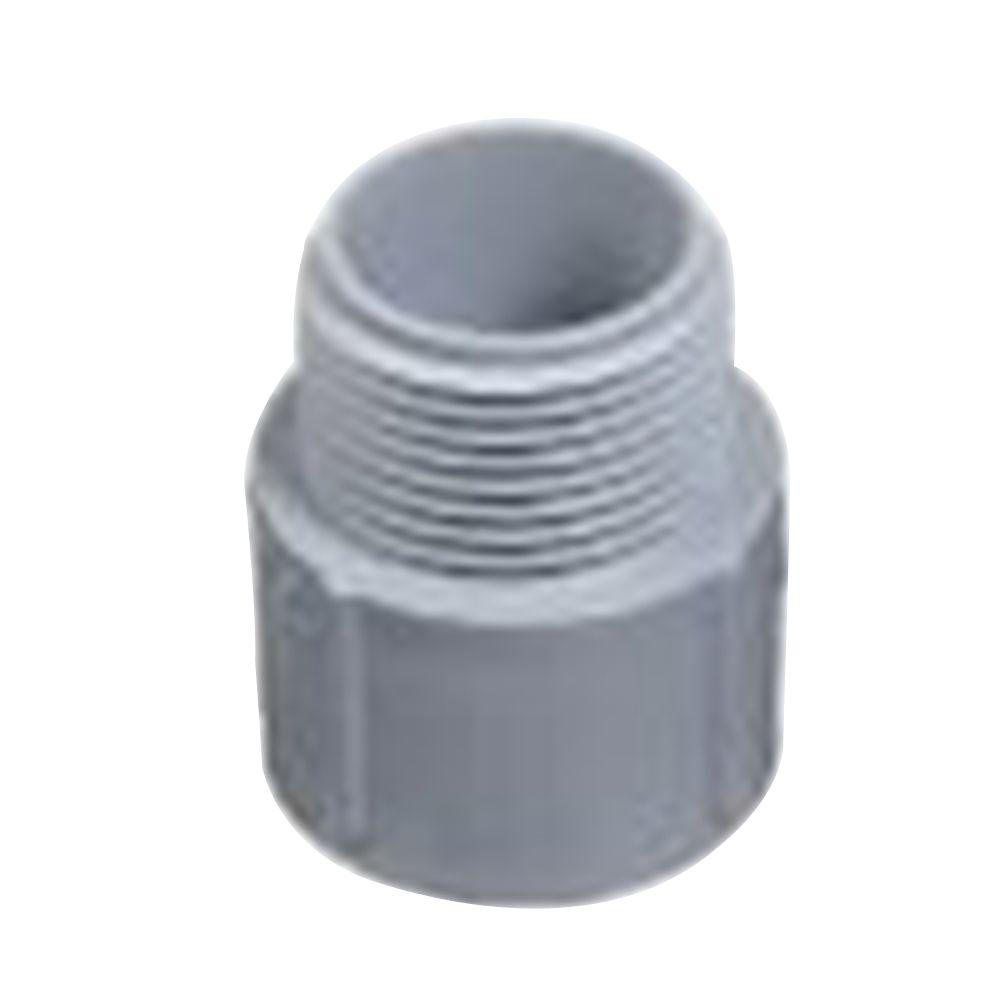 Carlon In Pvc Male Adapter E E Ctn The Home Depot