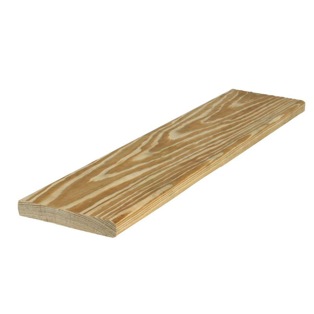 WeatherShield 5/4 in. x 6 in. x 16 ft. Standard Pressure-Treated Lumber