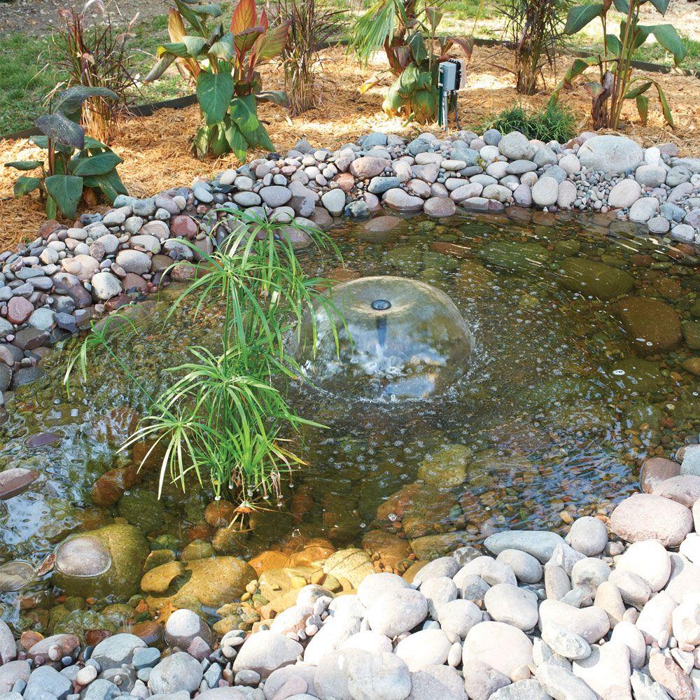 4500 GPH Submersible Waterfall Pump Fish Pond Fountain Garden Pool New