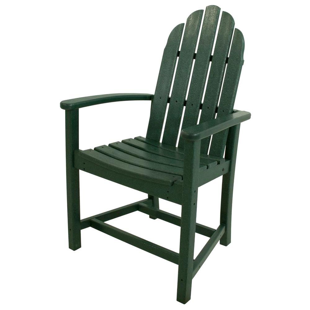 Polywood rocking adirondack vineyard chair