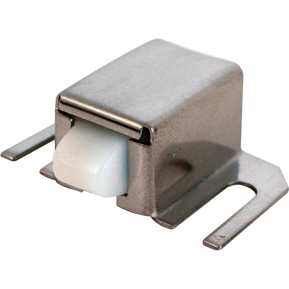 Prime Line Stainless Steel Shower Door Catch With Spring Loaded Prime Line Stainless Steel Shower Door Catch With Spring Loaded Nylon Tip