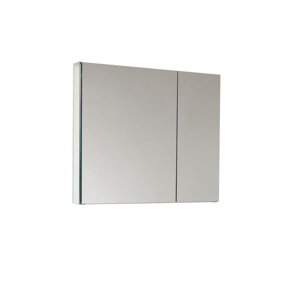 Fresca 30 In W X 26 In H X 5 In D Framed Recessed Or Surface