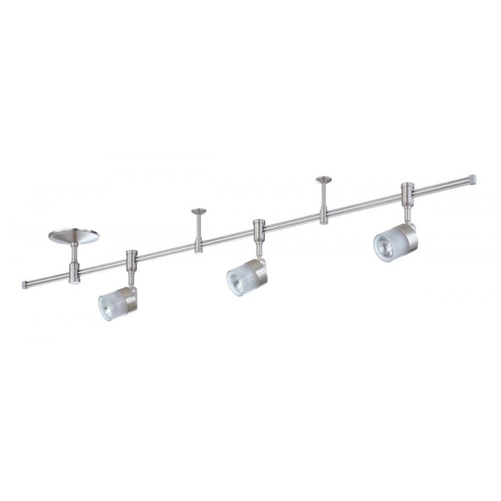 Filament Design Ciopeia 3 Light Satin Nickel Track Lighting Kit Filament Design Ciopeia 3 Light Satin Nickel Track Lighting Kit