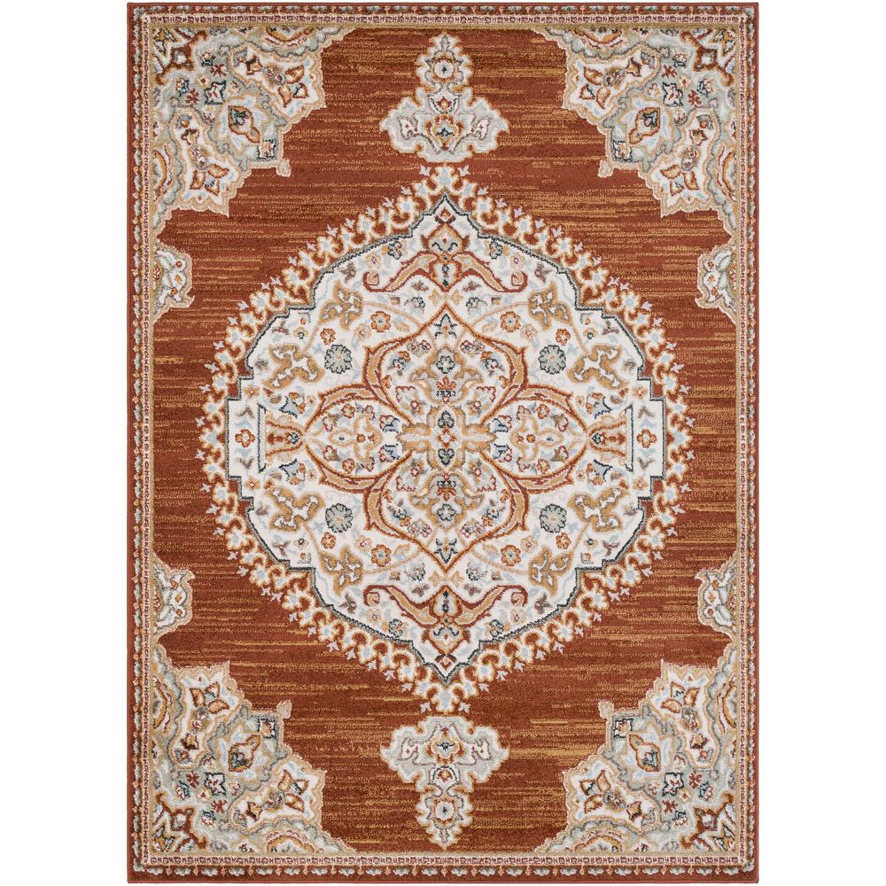 Burnt Orange Area Rugs Rugs The Home Depot   Burnt Orange Artistic Weavers Area Rugs S00151069023 64 400 