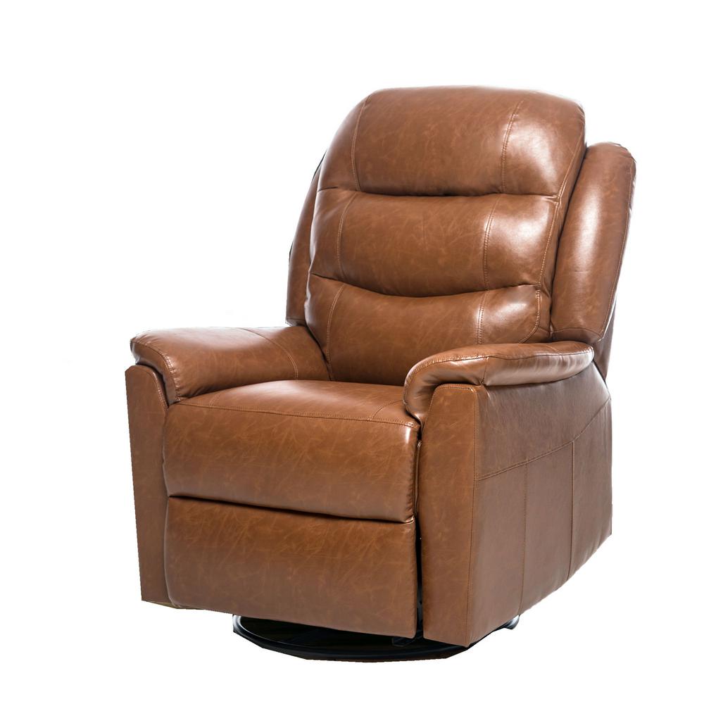 Merax Brown PU Leather Recliner Power Lift ChairPP189768DAA The Home