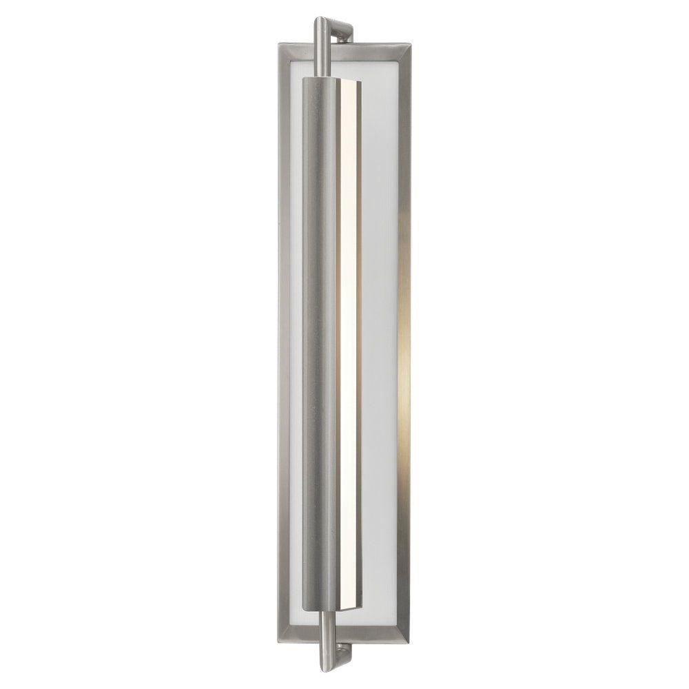 UPC 014817372014 product image for Feiss Mila 2-Light Brushed Steel Wall Sconce | upcitemdb.com