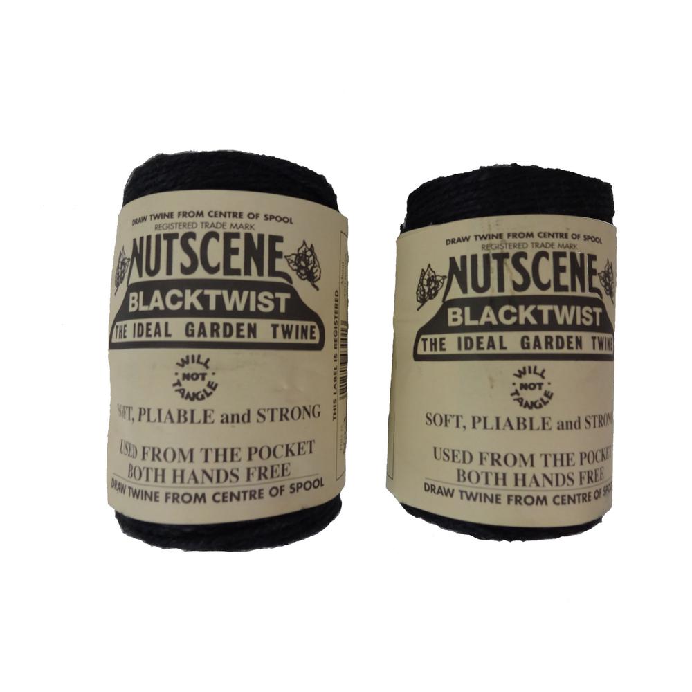 3 x 394 ft. Black 3Ply Jute Garden Twine (2Pack)K807BL The Home Depot