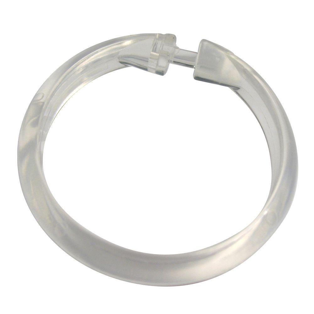 Shower Curtain Hooks Shower Accessories The Home Depot