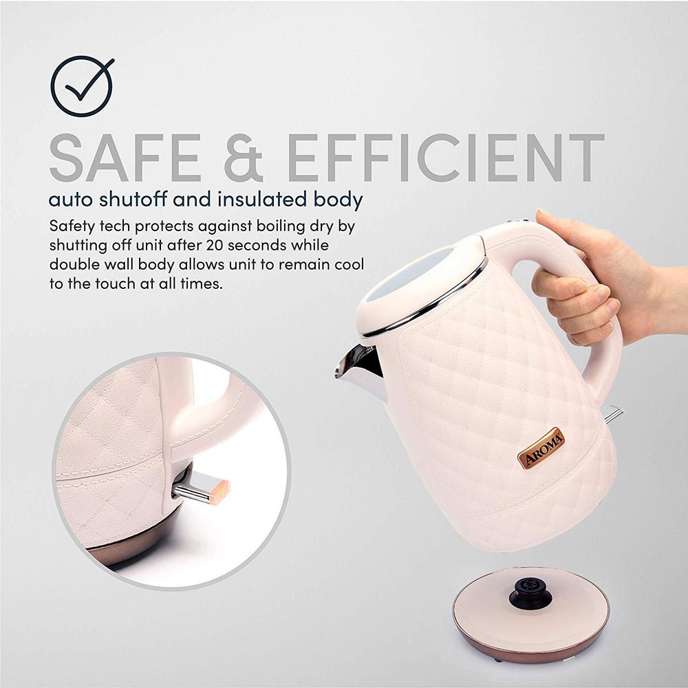 aroma 7 cup electric water kettle