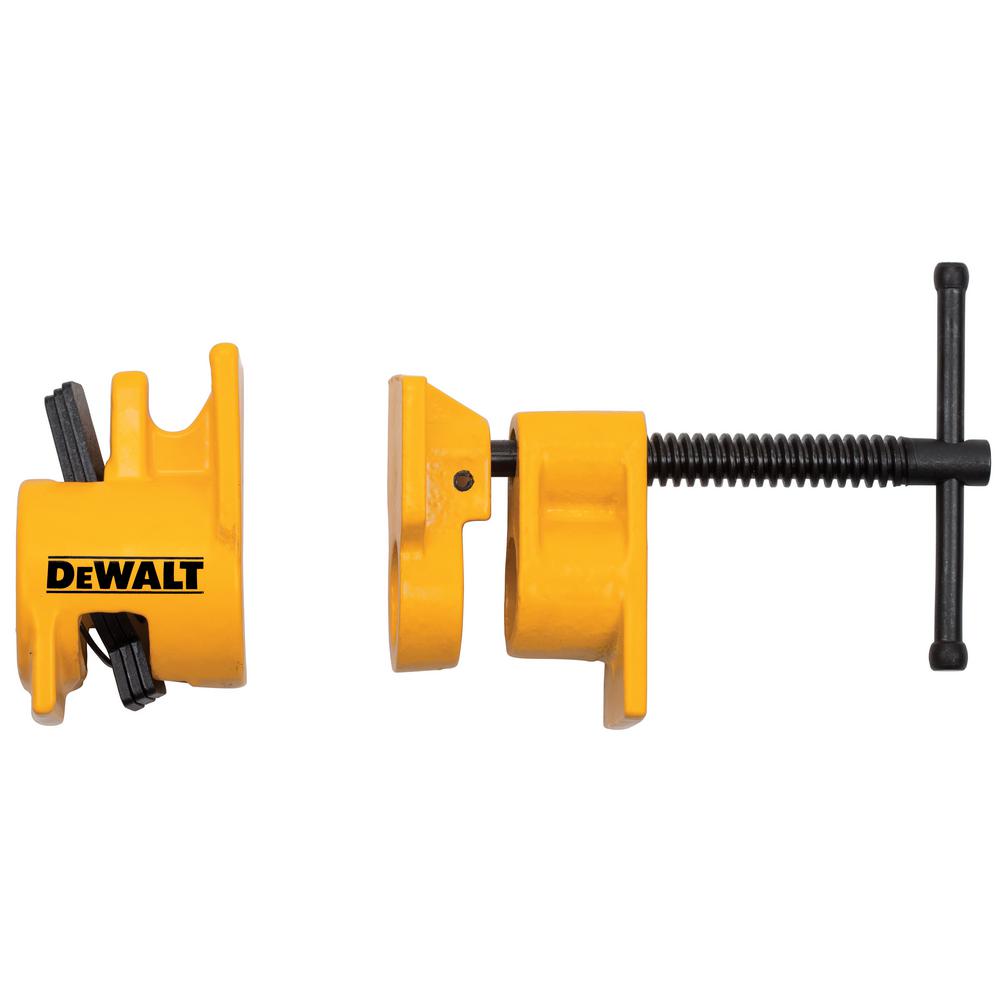 DEWALT 1/2 in. 1000 lb. Pipe Clamp FixtureDWHT83836 The Home Depot